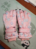 偶森兒童滑雪手套保暖玩雪防水冬季學(xué)生騎行加厚男女小孩五指防風(fēng)防寒 曬單實(shí)拍圖