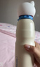 杯具熊（BEDDYBEAR）正品兒童保溫杯316不銹鋼男女大容量戶(hù)外學(xué)生水杯禮物 盛開(kāi)雙飲保溫杯-海洋小狗 550ml 曬單實(shí)拍圖