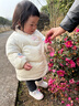 巴拉巴拉童裝兒童羽絨服嬰兒外套2025新寶寶女童春裝新年拜年服新中式衣服 白色調00311-白鴨絨 100 充絨量68g 曬單實(shí)拍圖
