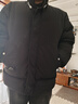 啄木鳥(niǎo)（TUCANO）大碼棉衣男冬季潮牌加厚棉襖加肥加大胖子寬松保暖棉服外套300斤 016黑色 【石墨烯科技蓄熱】 5XL 【建議190-210斤】 曬單實(shí)拍圖