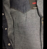 Levi's李維斯男士經(jīng)典寬松藍色牛仔襯衫時(shí)尚簡(jiǎn)約美式水洗情侶外套 深藍色 M 曬單實(shí)拍圖
