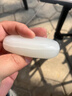胖東來(lái)同款和田玉籽料原石手把件新疆玉和田玉羊脂玉白玉籽料玉原 曬單實(shí)拍圖