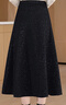 絲柏舍A字半身裙2025秋裝新款女裝寬松款顯瘦高腰中長(cháng)裙 曬單實(shí)拍圖