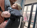 babycare嬰兒背帶fit無(wú)感Free抱娃神器輕便透氣小月齡新生兒可用卡斯爾藍 曬單實(shí)拍圖