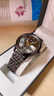 羅賓尼男士手表品牌十大名表防水皮帶男表正品世界鏤空全自動(dòng)機械手表 黑黑金 曬單實(shí)拍圖