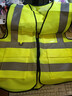 樂(lè )優(yōu)佰易 反光背心 綠色款 1件 反光馬甲建筑施工警示安全服 曬單實(shí)拍圖