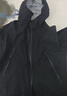 迪卡儂（DECATHLON）硬殼沖鋒衣男女春秋登山防風(fēng)防水單層夾克風(fēng)衣運動(dòng)外套MH500 2024 玄武黑（男女同款）- 亞洲款 新款上市 加內膽選大一碼 L 曬單實(shí)拍圖