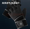京東京造 健身手套男女單杠引體向上擼鐵訓練防滑護腕半指運動(dòng)手套 M/L碼 曬單實(shí)拍圖