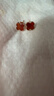Grace Girl四葉草耳釘女韓版簡(jiǎn)約氣質(zhì)時(shí)尚百搭耳飾生日新年元旦禮物送女友 曬單實(shí)拍圖