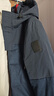 諾帝卡（NAUTICA）【商場(chǎng)同款】男裝秋冬款防輕濺水耐磨拼接牛仔羽絨服男JM3403 牛仔藍4CZ S 曬單實(shí)拍圖
