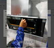 惠普好太太油煙機家用廚房抽油煙機大吸力雙電機側吸式自動(dòng)清洗脫排靜壓低噪音自清潔抽煙機 90cm體感清洗 35m3自動(dòng)開(kāi)合-上門(mén)安裝 曬單實(shí)拍圖