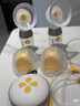美德樂(lè )（Medela） 吸奶器電動(dòng)雙邊吸乳器便攜式無(wú)痛按摩絲韻翼智能版免手扶吸奶器 曬單實(shí)拍圖