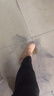熱風(fēng)（Hotwind）商場(chǎng)同款女鞋百搭勃肯鞋春季新款休閑一腳蹬懶人鞋通勤兩穿穆勒鞋 08杏色(單里)H15W25106 38 曬單實(shí)拍圖