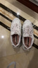 斯凱奇（Skechers）女鞋厚底增高老爹鞋百搭休閑鞋耐磨透氣運動(dòng)鞋女 WTRG白/金 37 曬單實(shí)拍圖