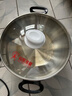 多星山東多星鍋電熱鍋電炒鍋電蒸鍋多功能電鍋304不銹鋼多星電煮鍋家用電火鍋養生鍋多用途鍋 多星鍋35cm（帶1蒸格）5L 曬單實(shí)拍圖