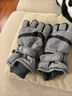 目丸保暖手套男女戶(hù)外冬天騎行防寒風(fēng)加絨厚觸屏女防水冬季棉滑雪手套 9#深灰色 深度暖手套-男款 曬單實(shí)拍圖