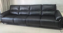 芝華仕頭等艙波特菲勒50795真皮零靠墻電動(dòng)沙發(fā)黑色2.7m大黑牛直排沙發(fā) 曬單實(shí)拍圖