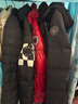 坦博爾【爆款】長(cháng)款羽絨服女過(guò)膝可脫卸帽冬天保暖加厚外套TBF550836T 黑色 S (160) 曬單實(shí)拍圖