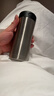 膳魔師（THERMOS）保冷保溫杯400ML高真空不銹鋼商務(wù)辦公保溫杯JCG-400C SBK 曬單實(shí)拍圖