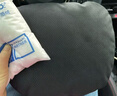 卡客（Karcle）汽車(chē)頭枕車(chē)內靠枕護頸枕車(chē)載座椅腰靠奔馳邁巴赫枕頭頸枕車(chē)上車(chē)用 沖孔翻毛皮-頭枕 【曜巖黑】1個(gè) 曬單實(shí)拍圖