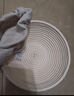 walfos發(fā)酵籃面包歐包家用圓形實(shí)木藤條純手工籃面團發(fā)酵藍專(zhuān)用烘焙模具 圓形【20x8cm】+布袋 曬單實(shí)拍圖