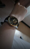 斯諾威登 RUNOSD R十大品牌瑞士手表男士全自動(dòng)機械表防水夜光國腕表送男友生日禮物 玫金黑面-送鋼帶 曬單實(shí)拍圖