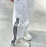 阿迪達斯（adidas）三葉草系列 女 3S CARGO PANTS 梭織長(cháng)褲 JH3176 白色  XL  曬單實(shí)拍圖