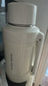 摩飛電器（Morphyrichards）電熱水壺便攜式燒水壺旅行熱水壺燒水杯真空保溫壺不銹鋼保溫瓶大容量戶(hù)外 MR6061 1L 椰奶白 曬單實(shí)拍圖