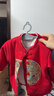舒貝怡嬰兒衣服新年男童套裝紅色中國風(fēng)兒童拜年服過(guò)年喜慶加厚抓周歲80 曬單實(shí)拍圖