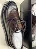 百麗（Belle）酷雅休閑皮鞋男士25冬新牛皮革厚底通勤商務(wù)鞋A2276DM5 棕色 43 曬單實(shí)拍圖