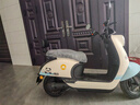 新日電動(dòng)車(chē)72V20Ah鉛酸電池100km長(cháng)續航電動(dòng)摩托車(chē)大功率電摩通勤代步電瓶車(chē)麗曼5.0 本彩淺米白/本彩椰藍-72V 曬單實(shí)拍圖
