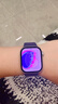 Apple/蘋(píng)果 Watch S11 智能手表GPS款42毫米銀色鋁金屬表殼霧紫色運動(dòng)型表帶S/M MEUT4CH/B 曬單實(shí)拍圖