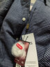 杉杉【90%鵝絨+羊毛磨毛】羽絨襯衫男加絨加厚高端保暖襯衣 藏青格 42 曬單實(shí)拍圖