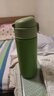 京悠雨德國重力球帶吸管的保溫杯成人臥床老人防嗆水杯躺著(zhù)喝水護理杯子 【德國抗菌316】400ml綠色 老年人躺著(zhù)喝一代 曬單實(shí)拍圖