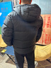 駱駝（CAMEL）【黑鉆5】戶(hù)外氣凝膠羽絨服24冬季新款男女同款保暖防潑水面包服 90絨  幻影黑 男女同款 A34CAPN750B XL 曬單實(shí)拍圖