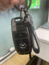 奔炎適用奔馳E400L鑰匙套S級S320老款GLA220殼C300L車(chē)GLC200包BENZ扣 奔馳A款鑰匙-槍黑色（車(chē)標扣） 曬單實(shí)拍圖