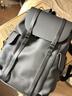 GASTON LUGA雙肩包16英寸背包大容量旅行電腦包校園風(fēng)書(shū)包情人節禮物 典雅黑 曬單實(shí)拍圖