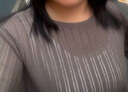 深呼吸DEEP BREATH女裝新款圓領(lǐng)豎條肌理鏤空長(cháng)袖針織衫女A301859 灰咖 XL (5) 曬單實(shí)拍圖