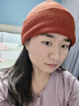 玖慕（JIUMU）純羊毛保暖毛線(xiàn)帽秋冬針織帽冷帽冬帽冬天戶(hù)外護耳防寒帽子女冬季 曬單實(shí)拍圖