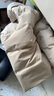 雪中飛服飾五折2025新款冬季男士厚外套寬松舒適自在輕盈保暖羽絨服 青灰米|7C18 M /170/92A 曬單實(shí)拍圖