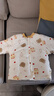 丸圖 ONETU童裝兒童棉服男女童外套寶寶棉襖冬季夾棉加厚上衣平安小兔90 曬單實(shí)拍圖