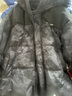 鴨鴨（YAYA）王一博同款羽絨服男2025年冬季新款短款面包服防寒戶(hù)外情侶厚外套 黑青迷彩色 XL (180) 【男女同款】 曬單實(shí)拍圖