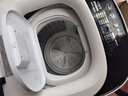 奧克斯（AUX）迷你洗衣機 全自動(dòng)小型嬰兒兒童寶寶內衣波輪洗衣機 帶甩干烘干洗脫一體 【國補】6KG洗脫容量白色【高溫煮洗】 曬單實(shí)拍圖