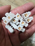 勞瑞 純銅快速接線(xiàn)端子 自鎖按壓式電線(xiàn)接頭阻燃連接器接線(xiàn)頭神器線(xiàn)夾 CH-2 二進(jìn)二出100只 曬單實(shí)拍圖