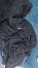 鴨鴨【255充絨】冬季加厚羽絨服男士新年短款面包服保暖極寒連帽外套 曬單實(shí)拍圖