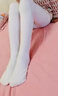 LangSha女童舞蹈襪秋冬款跳舞練功專(zhuān)用春秋白色打底褲加絨加厚兒童連褲襪 曬單實(shí)拍圖