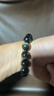 石玥珠寶收藏級14mm金貓眼天然黑曜石手串本命年轉運珠水晶手鏈男女士款 曬單實(shí)拍圖