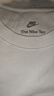 耐克男刺繡柔軟T恤春季純棉輕便休閑標準款舒適NIKE CLUB AR4999 101白/(黑) M 曬單實(shí)拍圖
