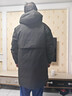 鴨鴨歐豪同款羽絨服男女中長(cháng)款2025冬季新款防寒工裝派克保暖外套厚YX 黑色 3XL 190/104A(XXXL) 曬單實(shí)拍圖