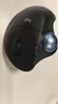 羅技（Logitech）ERGO M575 S 人體工學(xué)鼠標 軌跡球鼠標 無(wú)線(xiàn)藍牙雙模 辦公鼠標 帶無(wú)線(xiàn)2.4G接收器 石墨黑 曬單實(shí)拍圖